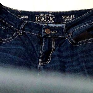 COPY - Buckle Black skinny Jeans